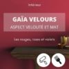 Color-Rare, Gaia velours, les rouges, peinture biosourcée, peinture intérieur, peinture rouleau