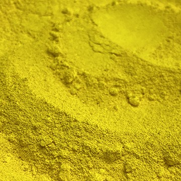 color-rare, pigment jaune vif cadmium